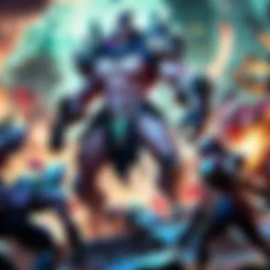 Visual representation of team positioning during gameplay