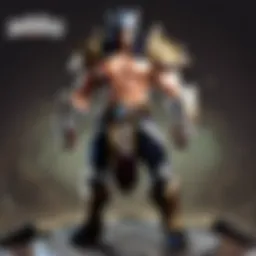 Detailed champion build layout showcasing roles and item synergies