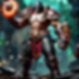 Champion selection screen in League of Legends