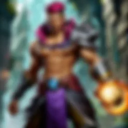 Competitive gamer focused on strategy in League of Legends