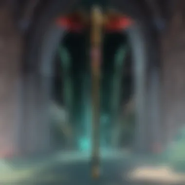 Mystical Dragon Staff in Virtual World Mystical Dragon Staff in Virtual World