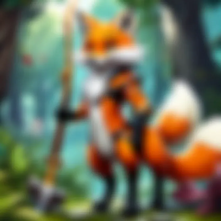 Mystical Fox Tails Game Cover Art