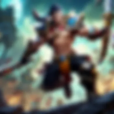 Mystical Warrior Champion in League of Legends