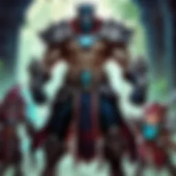 A diverse group of gamers strategizing in front of computer screens