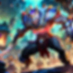 Crowd cheering at a League of Legends Worlds event