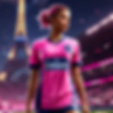 Paris St Germain Pink Jersey Fan Connection