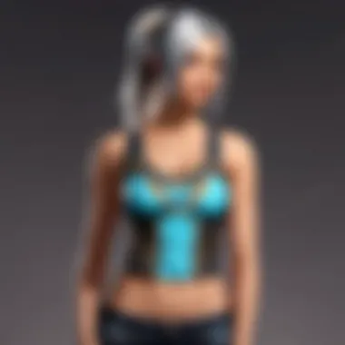 Accessorizing the Shien Tank Top with Panache Fashionable accessories paired with the Shien tank top