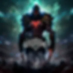 Esports tournament website interface showcasing sleek design