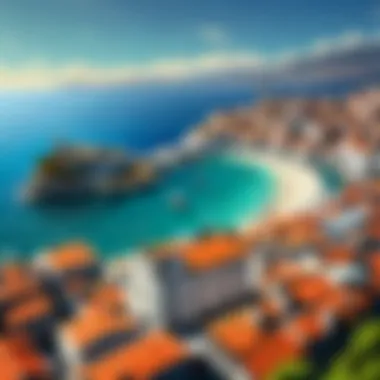 Split Skyline Adriatic Sea Split skyline overlooking the Adriatic Sea