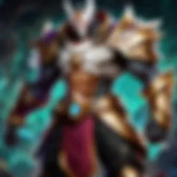 Interface of the League of Legends Companion App showcasing its main features