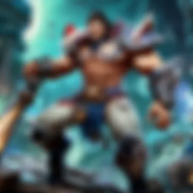 Collaboration Among Teams in League of Legends Diverse teams collaborating during a League of Legends match