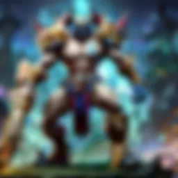A strategic moment during a League of Legends championship match.