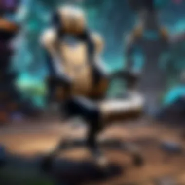Impact on Performance in Gameplay A gaming chair influencing performance during a match