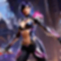 Fiora showcasing her unique abilities in a game setting