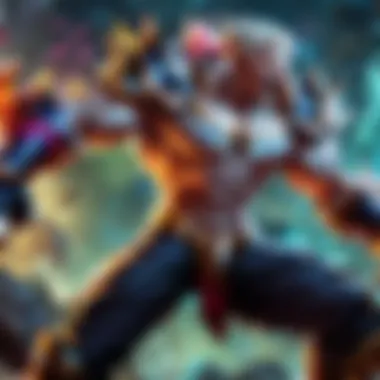 Player Engagement in Competitive Gaming Focused player in a competitive gaming environment