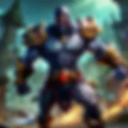 In-game screenshot showcasing a pivotal moment in League of Legends