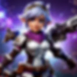 Tristana in a dynamic pose showcasing her agility and firepower within the game.