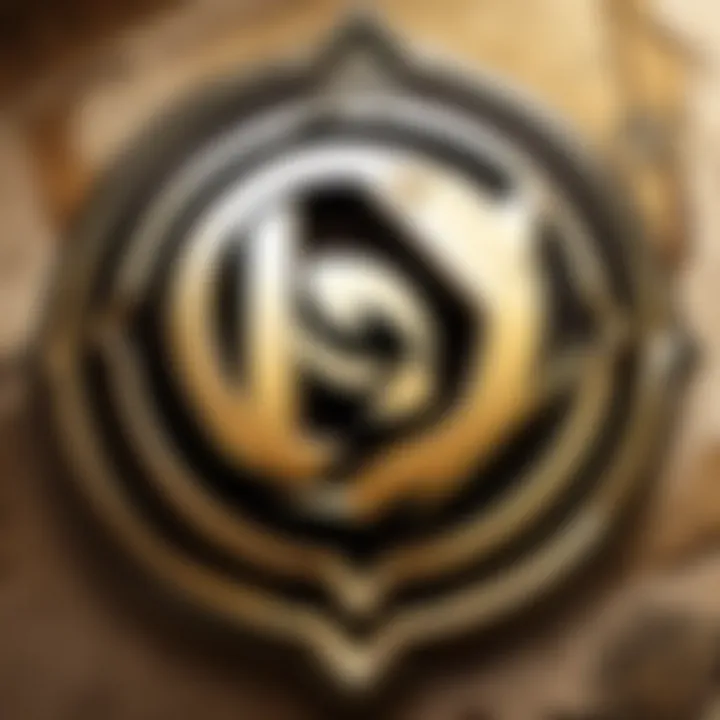 Detailed shot of TSM logo on premium quality merchandise