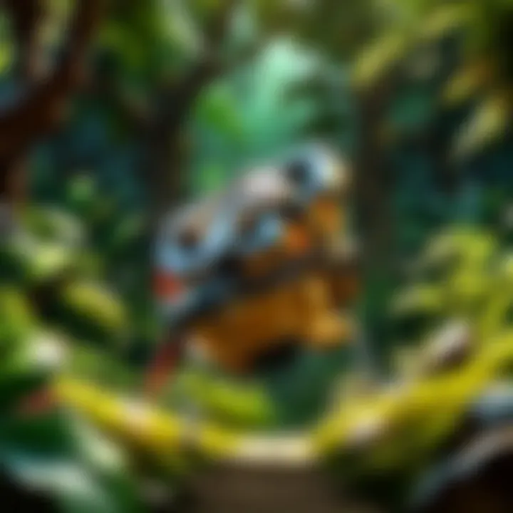 Champions harnessing key items for victory in Turbo Jungle Set