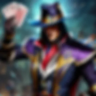 The Art of Card Selection Strategic layout of Twisted Fate's card selection process
