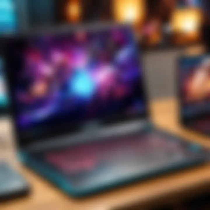 League of Legends laptop display technology