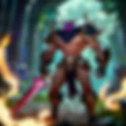 A strategic gameplay moment in League of Legends showcasing duoq boosting