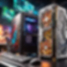 Powerful gaming PC showcasing high-performance components