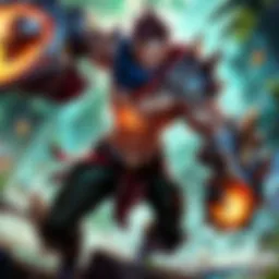 Illustration showcasing high ping impact on gameplay