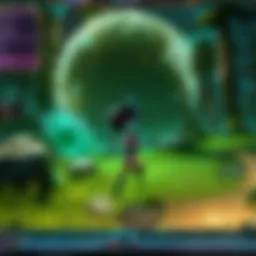 A visually engaging OBS overlay in action during a live stream.