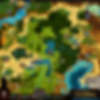 Strategic Map Visualization in LoL Overlay