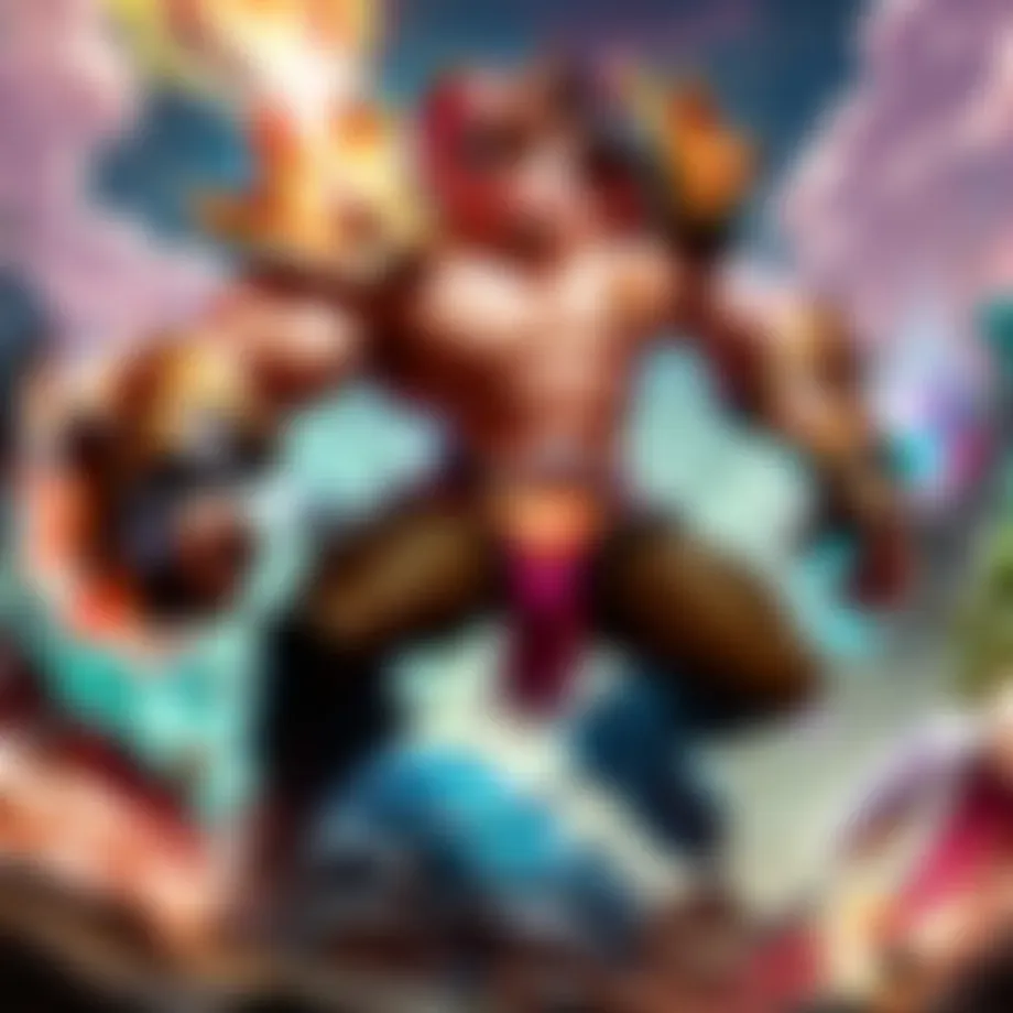 Raging Battle in Summoner's Rift