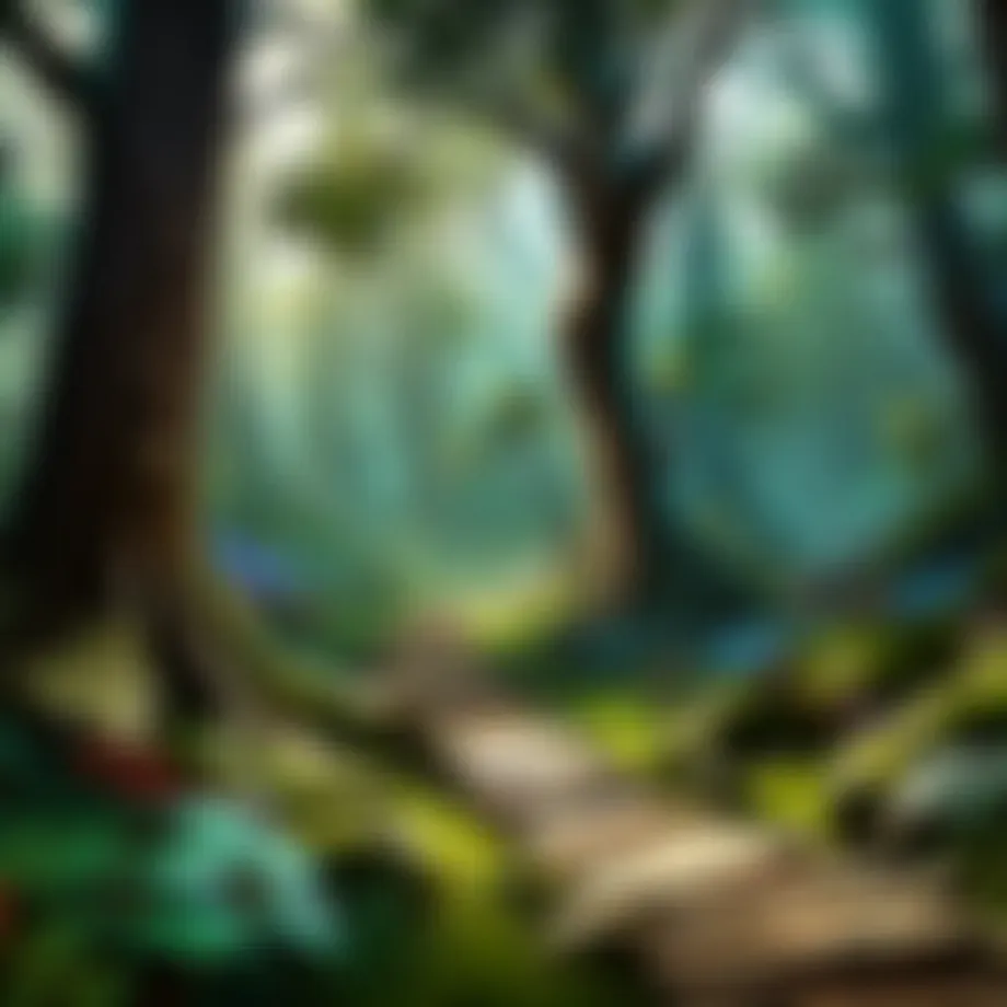 Mystical Forest Pathway