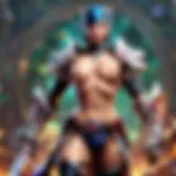 League of Legends account showcasing rare skins