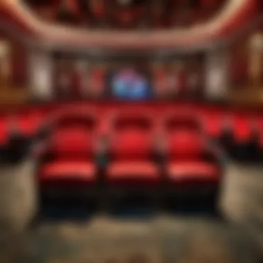 Opulence of AMC Theater Seats Vintage Theater Seats with Velvet Cushions