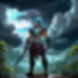 A vibrant storm cloud formation signaling the onset of monsoon